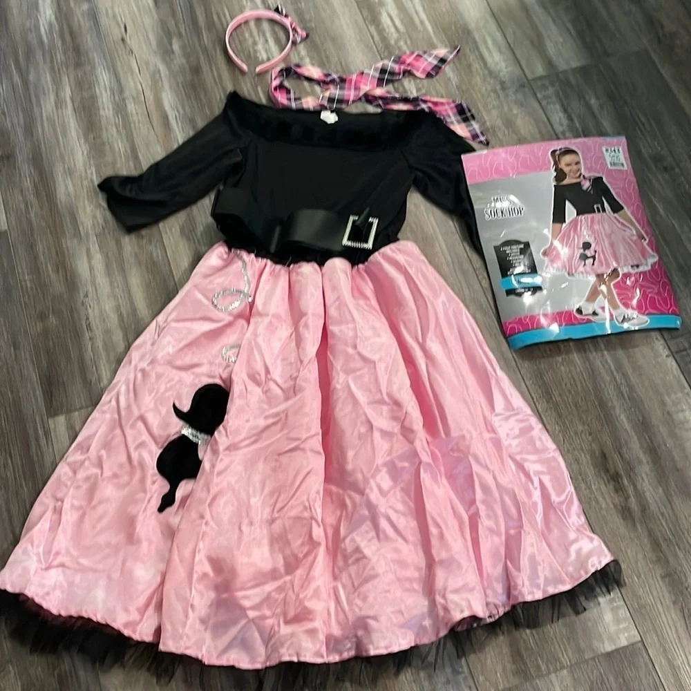 50s poodle dress sockhop costume